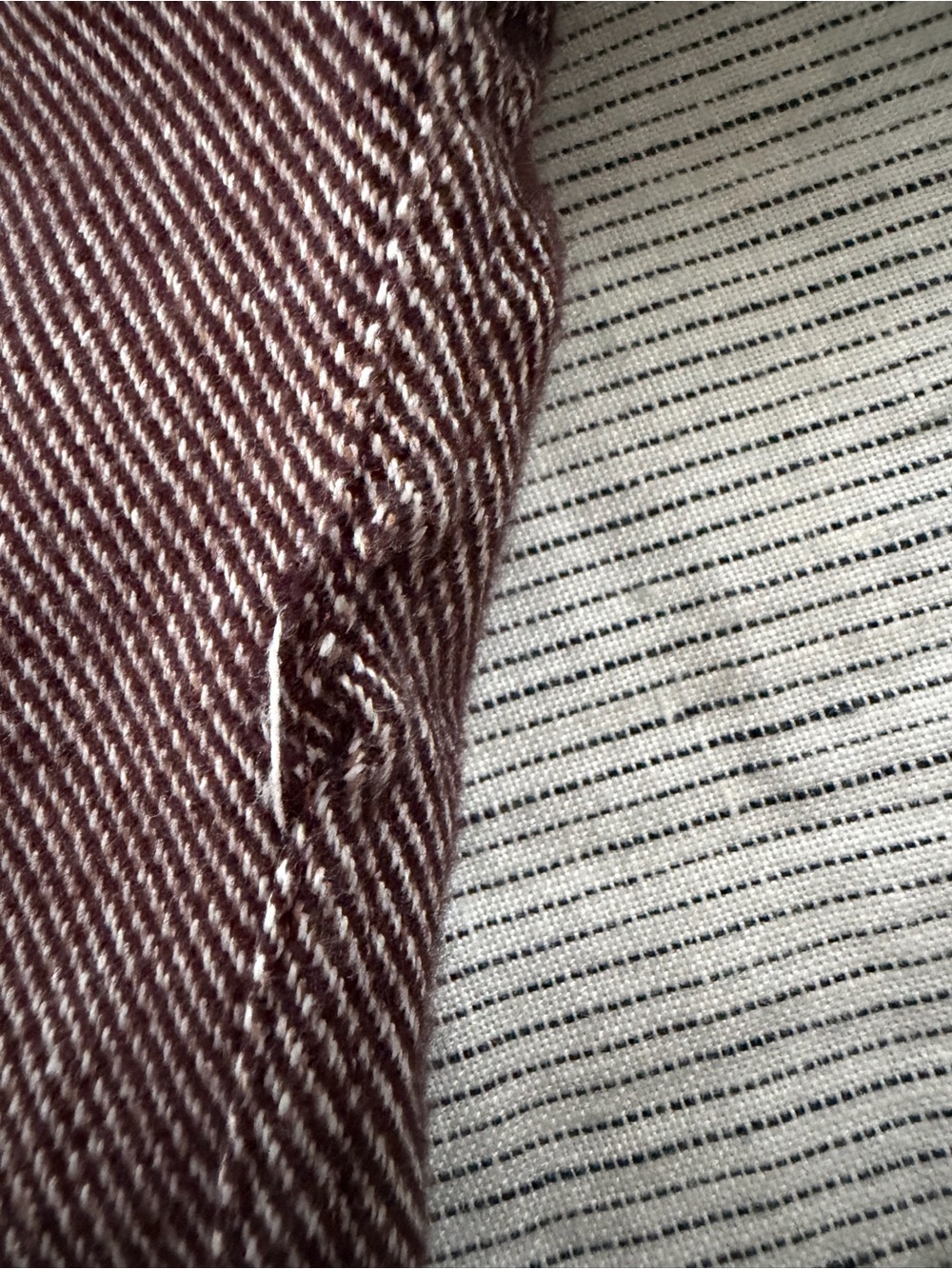 Billy Reid Cotton Shirt Jacket - Dark Red - Medium - Picture 9 of 9